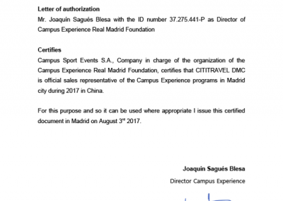 Real Madrid Campus Experience