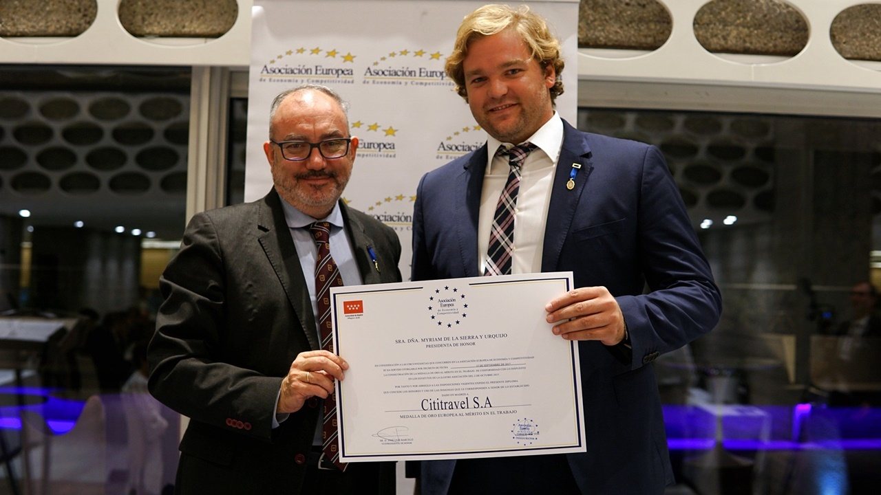 Cititravel DMC European Award for Merit in Work