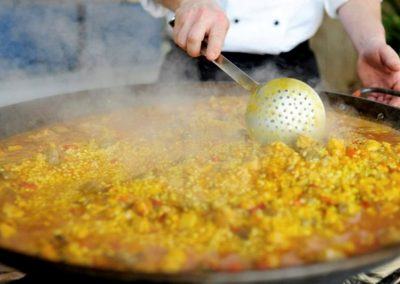 Paella Cooking Seville