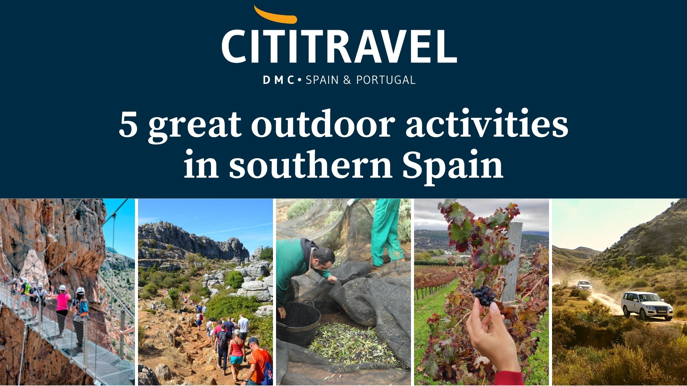 Outdoor activities southern Spain