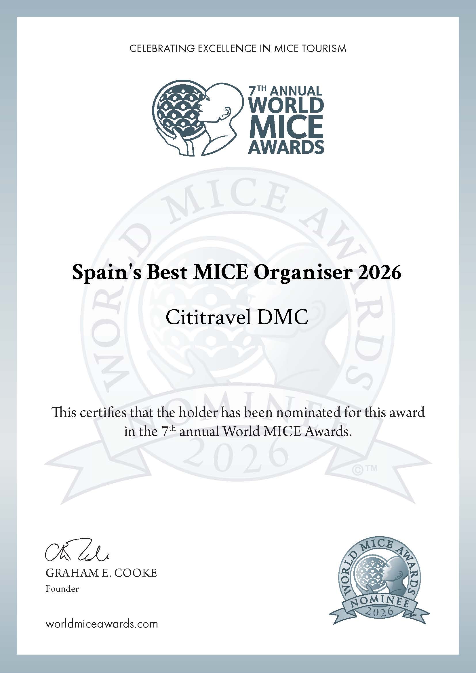 spains-best-mice-organiser-2026-nominee-certificate-cititravel-dmc spains best mice organiser 2026 nominee certificate cititravel dmc